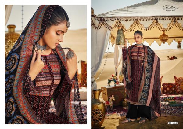 Belliza Queen Of Desert Fancy Cotton Digital Printed Dress Materials 